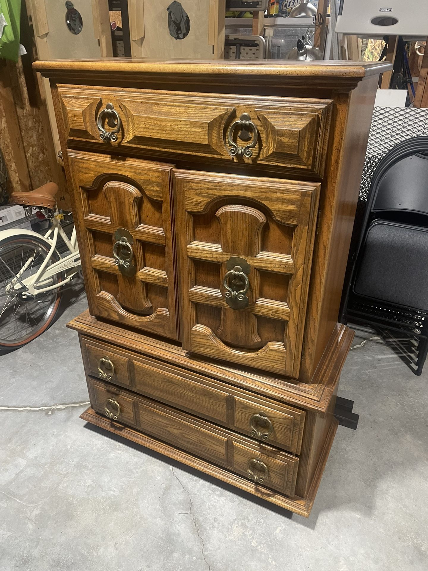 Real Wood Sturdy Dresser Chest Of Drawers