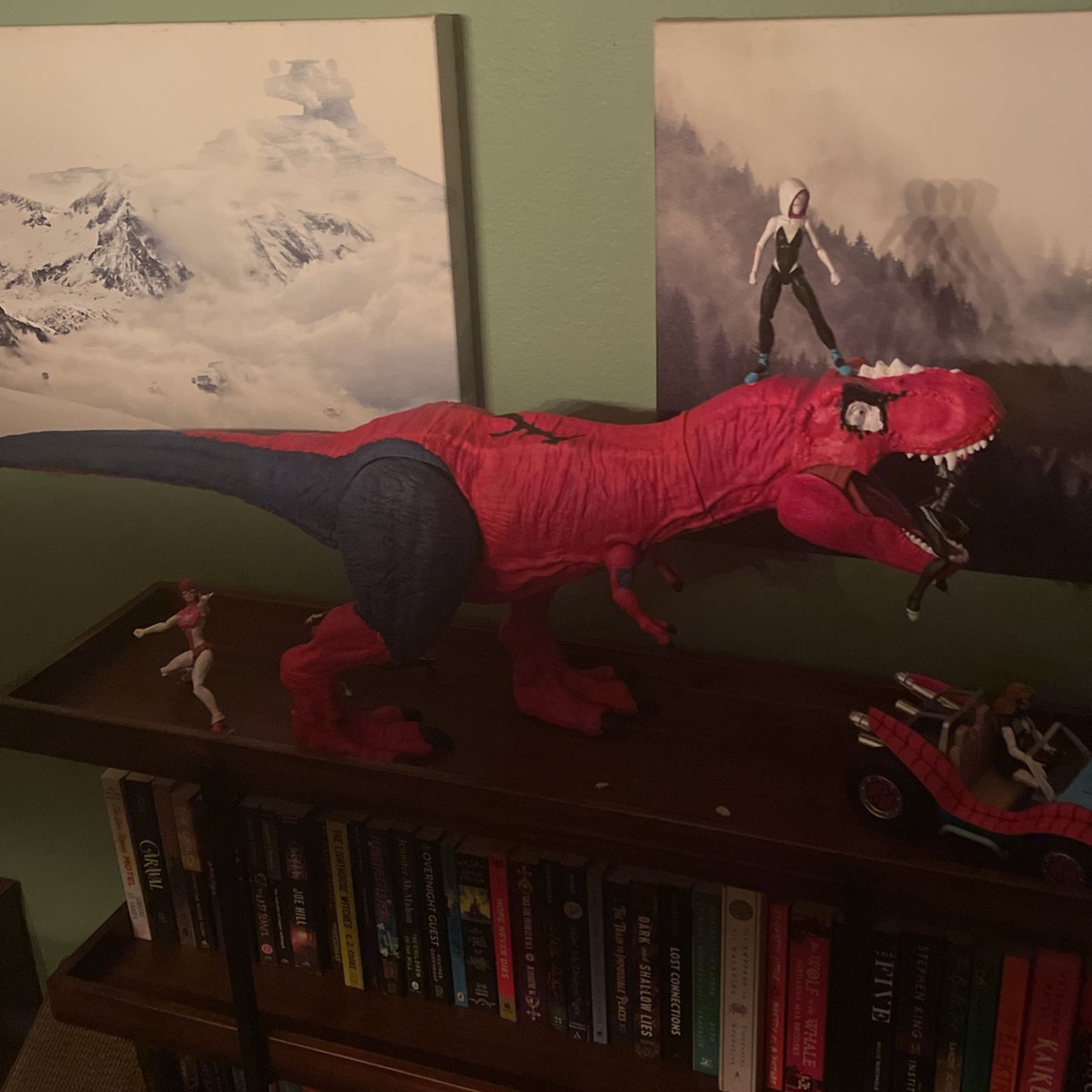 Spider-Rex Marvel Legends Scale Custom