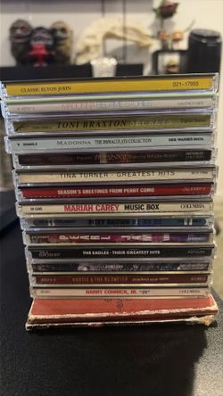 CD/dvd/vhs collection.