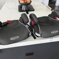 Two Graco Booster Seats
