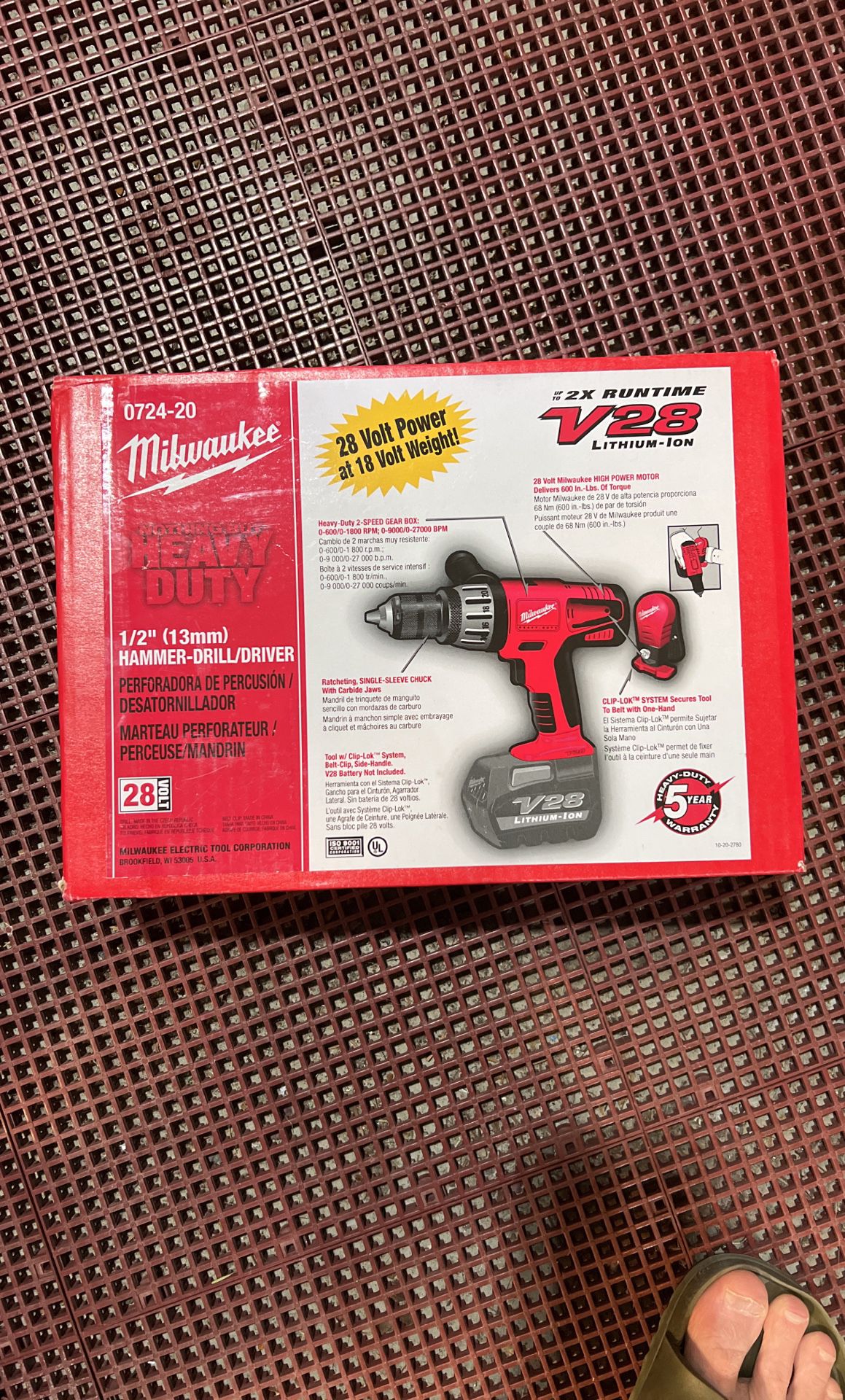 Milwaukee V28/M28 Drill / Driver / Hammer Drill