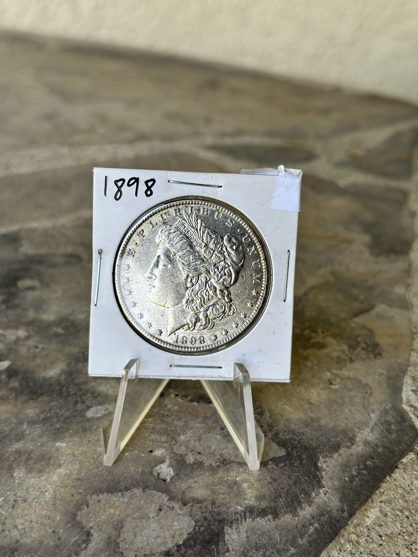 1898 Morgan Silver Dollar Coin