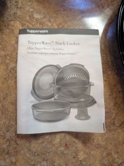 Brand new Tupperware steamer-cooker