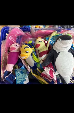 Shark Tales Plushies