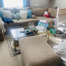 Elegant Glass Table for Living Room 