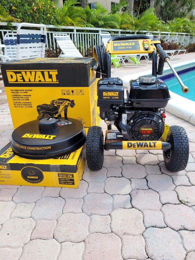 Dewalt 3600 psi pressure washer deals