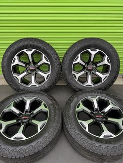 Gmc Sierra Yukon AT4 Factory Wheels Tires