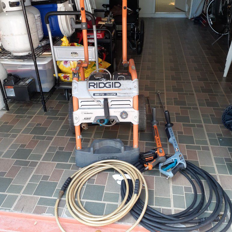 Commercial machine W Surface Cleaner Attachment Hose gun Tips Included 