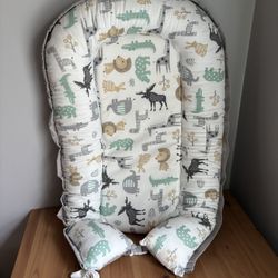 Baby Newborn Travel Bassinet Crib Dock Lounger 