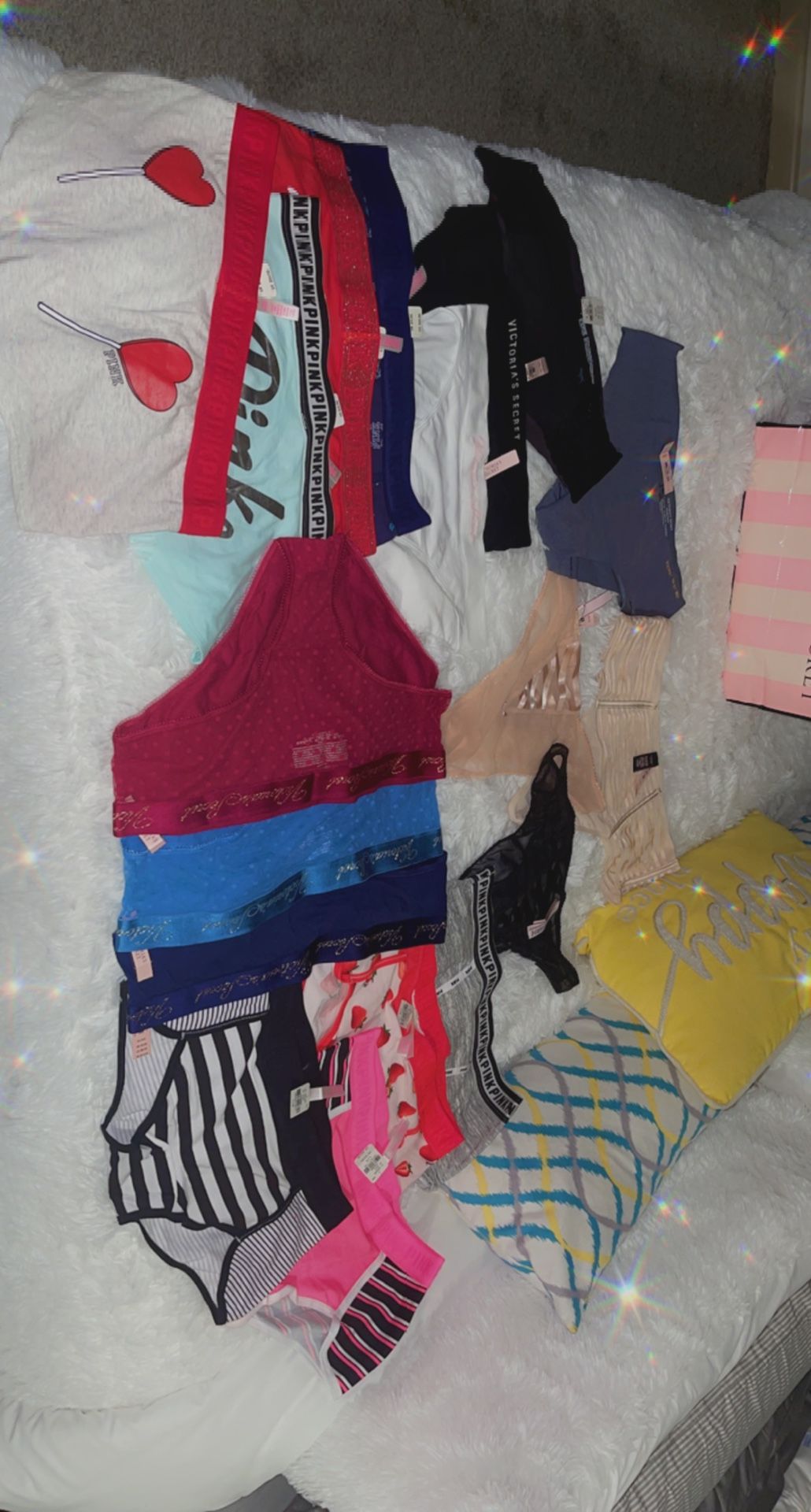 18 Pair of Victoria’s Secret / Pink Underwear