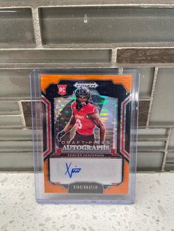 2025 Panini Prizm Draft Picks Autographs Xzavier Henderson /75 Auto Rookie Card