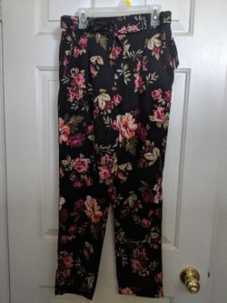 Floral pants