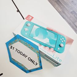 Nintendo Switch Lite Gaming Console- Pay $1 DOWN AVAILABLE - NO CREDIT NEEDED