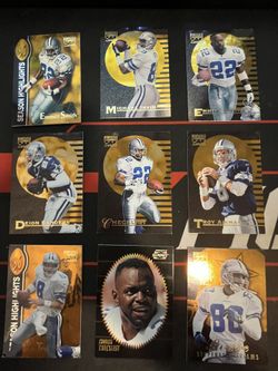 Dallas Cowboys Pinnacle Zenith Football Cards