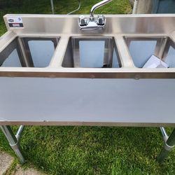 3 Compartment NSF Sink