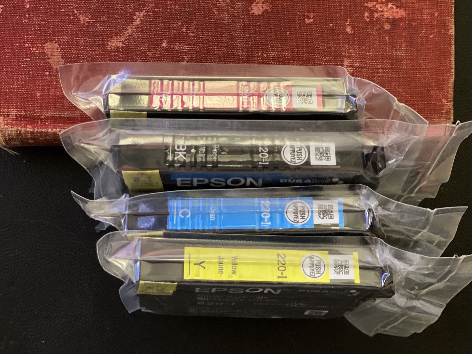 4-pack Epson Ink Cartridges NEW 200-I 