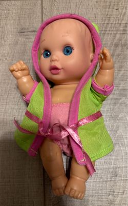 Free Baby Doll w/frog robe