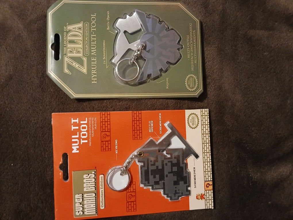 Super Mario Zelda Bottle Opener Multitool