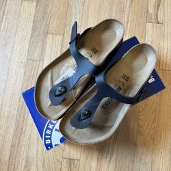 New Birkenstock Gizeh BS Black – Size 40 (US 9) Regular Fit