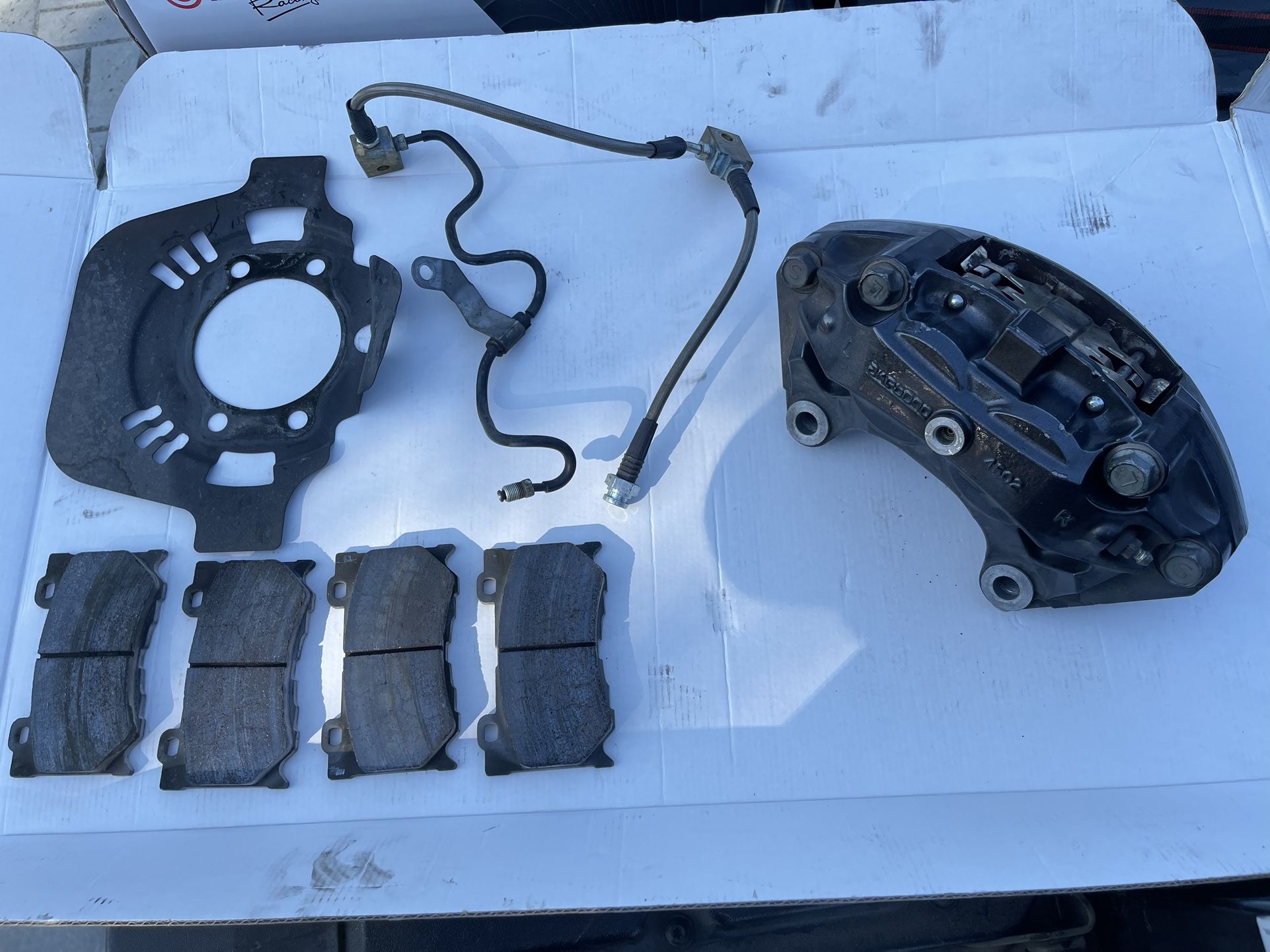 350z 370z G35 G37 Front Big Brake Akebono Caliper Upgrade for Sale in