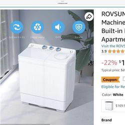 Portable Washing Machine And 5 Year Warranty 
