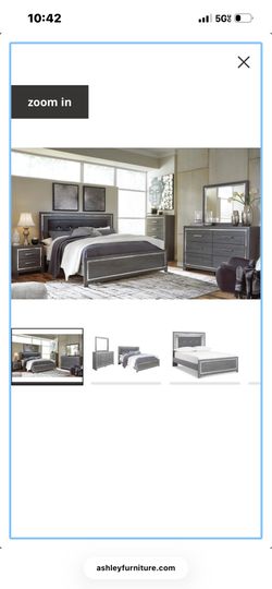 Black king size Ladonna furniture