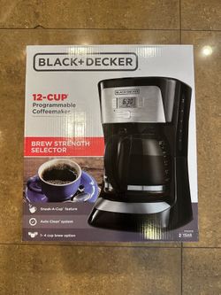 Black & Decker 12 Cup Coffee Maker NEW
