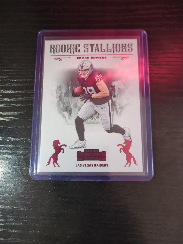 Panini Contenders: Brock Bowers (Las Vegas Raiders)