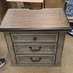 Nightstand with charger 