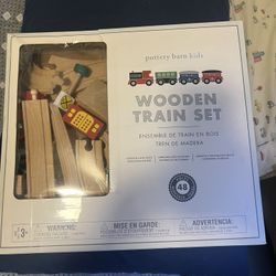 Pottery Barn Wood Train Track 