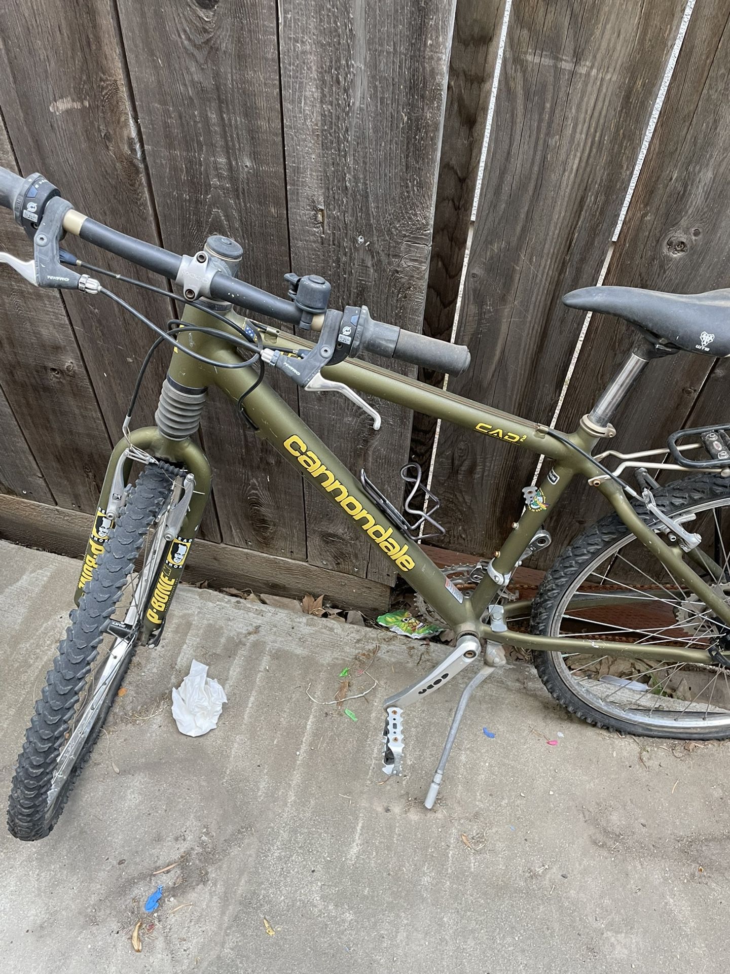 Vintage Cannondale F500 CAD2 June 1997 P-BONE Head Shok Handmade in USA