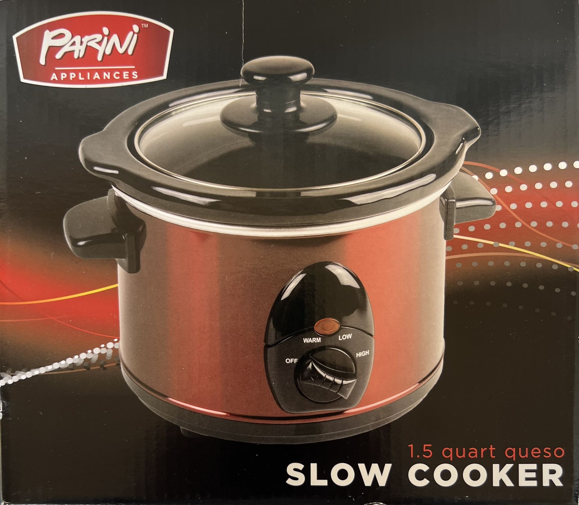 Parini Slow Cooker 1.5 Quart