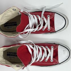 Men’s Converse Chuck Canvas Red Size 10