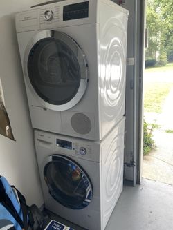Bosch Washer and Dryer - Bosch Axxis + Series 