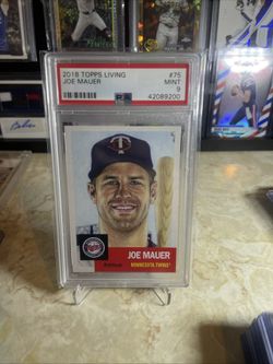 Joe Mauer PSA 9