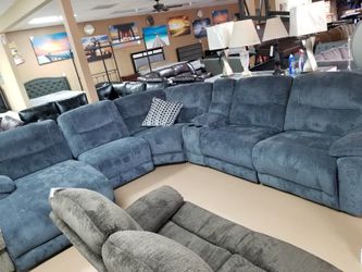 6 PC Reclining SECTIONAL SUPER COMFY
