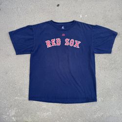 Majestic Boston Red Sox “PAPA 1” T-Shirt – Size Large