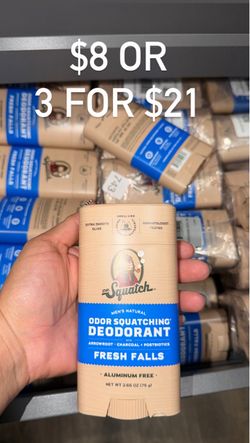 Dr. Squatch deodorant