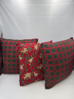 Holiday Pillows 3 Pcs.