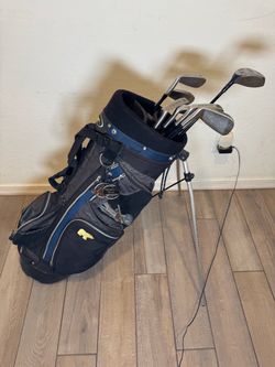 Golden Bear Golf Club Set w/ Golf Bag – Great Starter Set