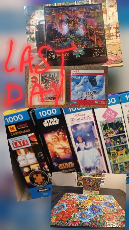 FINAL DAY taking Up Too Much Space PUZZLES 