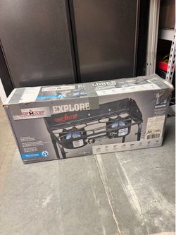 Camp stove 2 burner