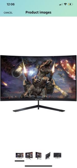 144hz Curved Gaming Monitor 24”
