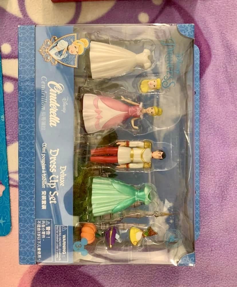 Doll Kids Play Cinderella Dress Up Figure Set