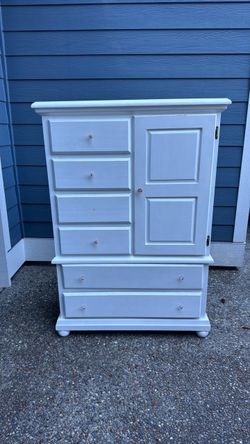 White armoire