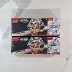 Prismatic Evolution Surprise Box + Booster Bundle (2-Pack)