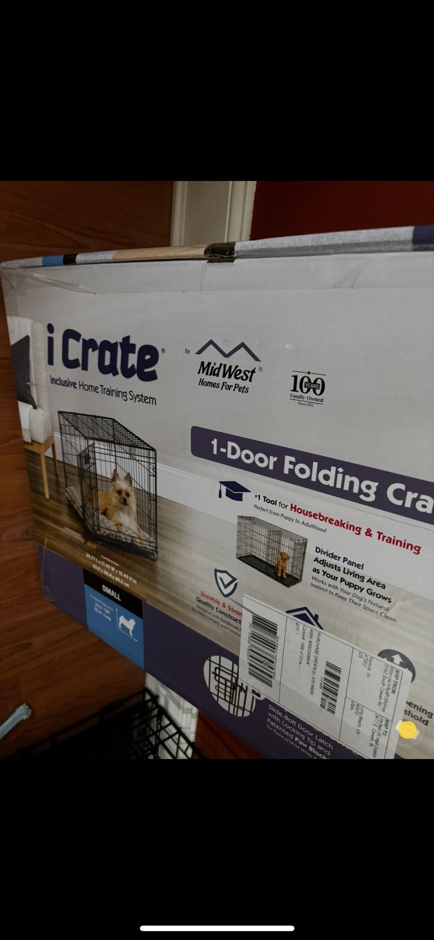 Small Dog Crate