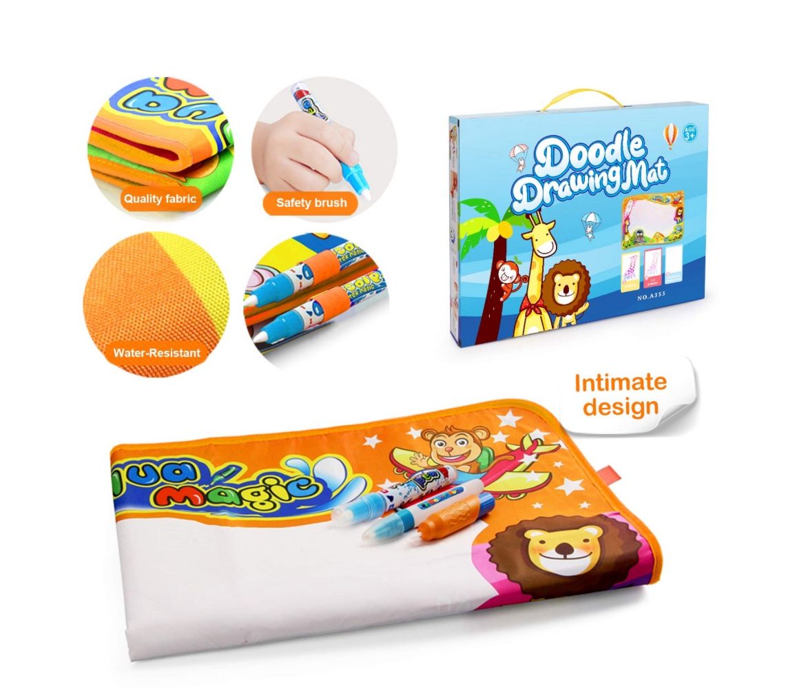 Water Drawing Mat Kids Toys Doodle Painting Mat