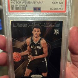 Victor Wemby" PSA graded Card