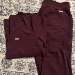 Figs L Petite Pants XL Top 